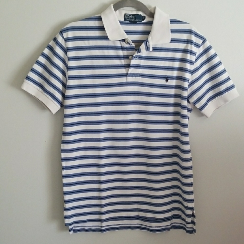 Stripe polo shirt